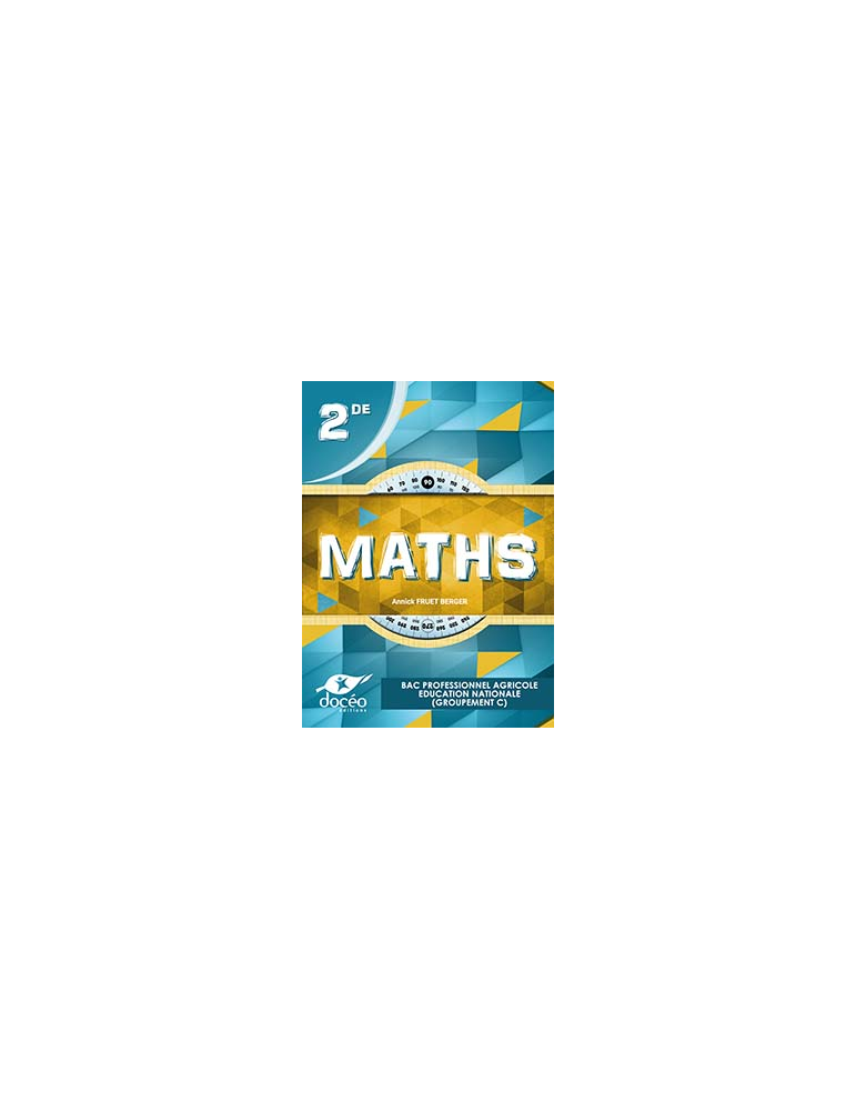 2nde Bac Pro-Manuel-Mathématiques - groupement C