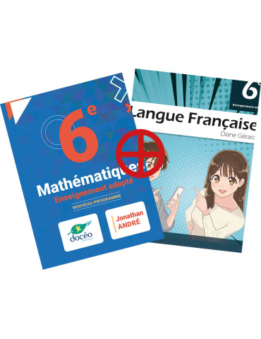 Pack 6e SEGPA-collège-Français + Maths