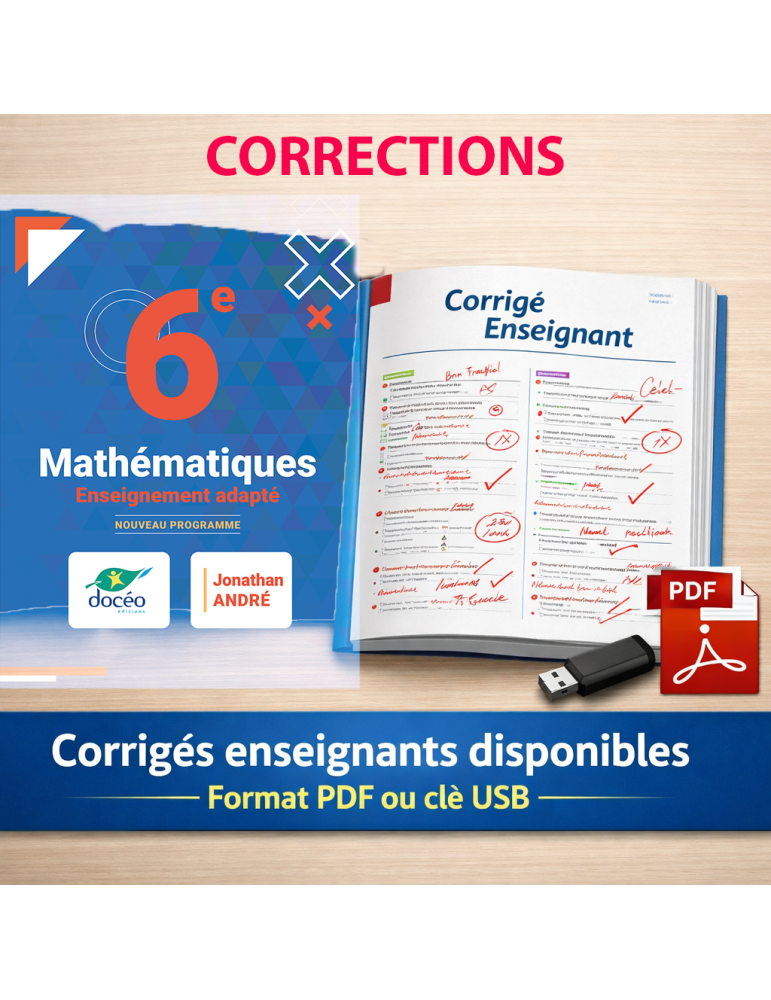 corrections Maths 6e SEGPA