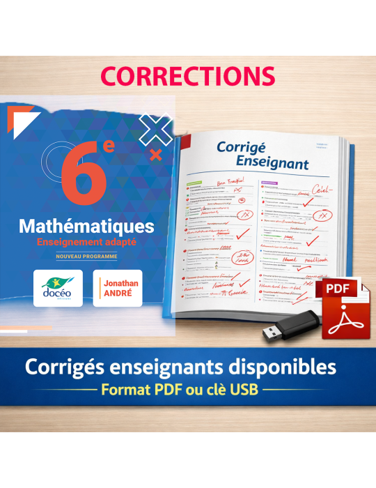 corrections Maths 6e SEGPA