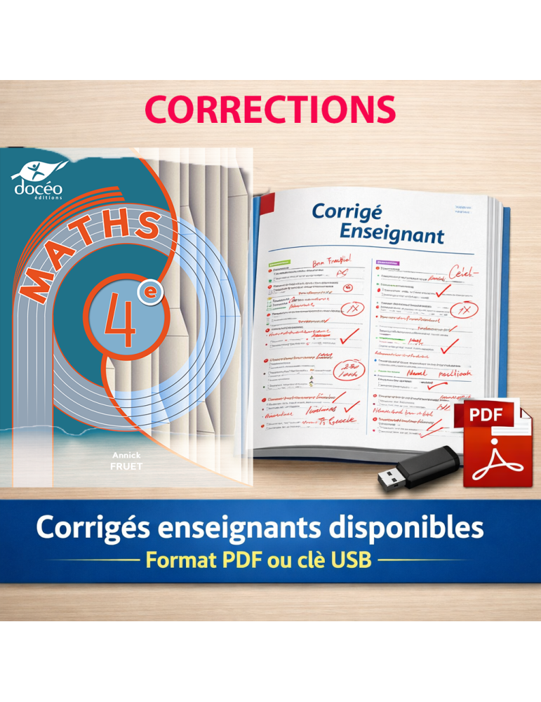 corrections Maths 4e SEGPA - 4e EA