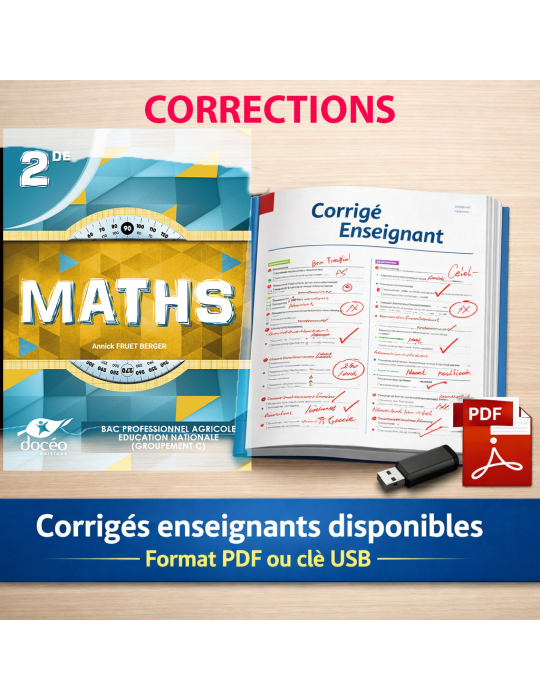 corrections Maths 2nde bac pro