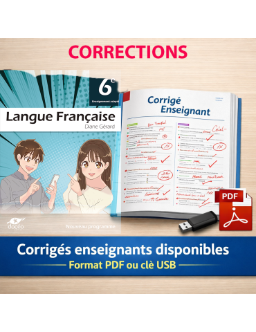 corrections Français 6e SEGPA-collège