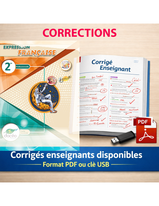 corrigés français 2 bac pro