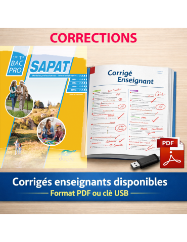 1ere Terminale Bac Pro SAPAT- Corrections - Modules...