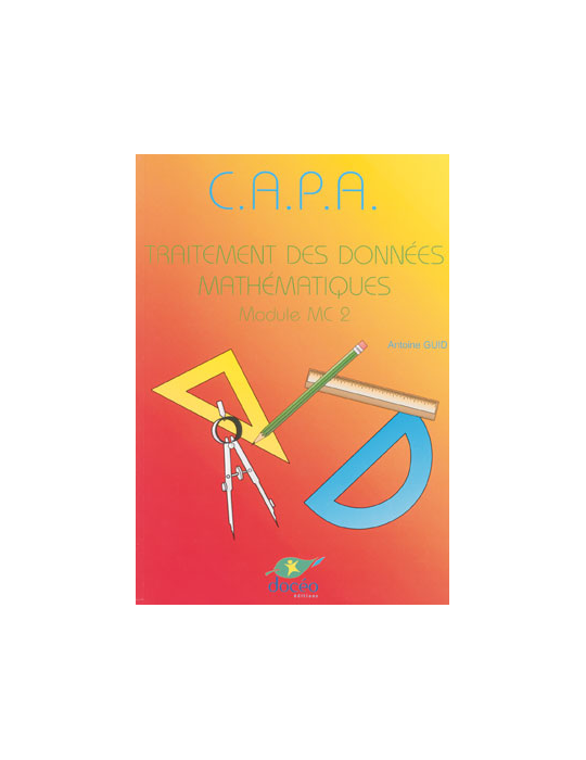 CAPA Mathématiques Manuel de Classe et Travaux Dirigés