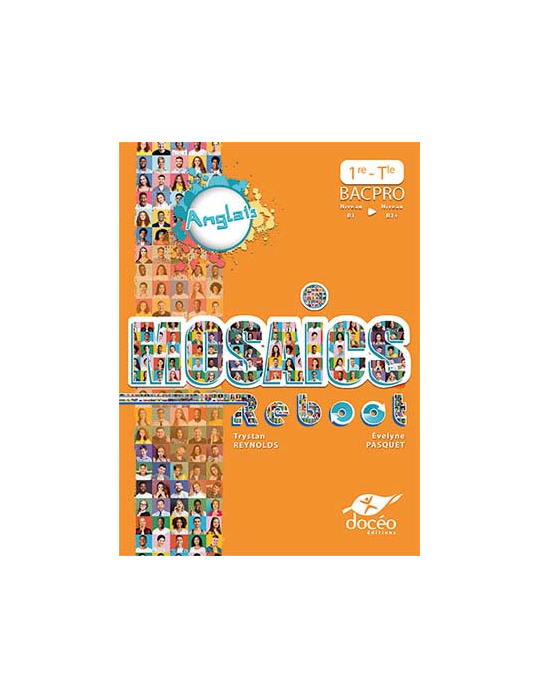 1ere Terminale Bac Pro -Manuel + Exercices -Anglais - Mosaics Reboot