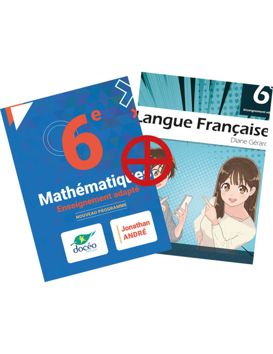 Pack 6e SEGPA-collège-Français + Maths