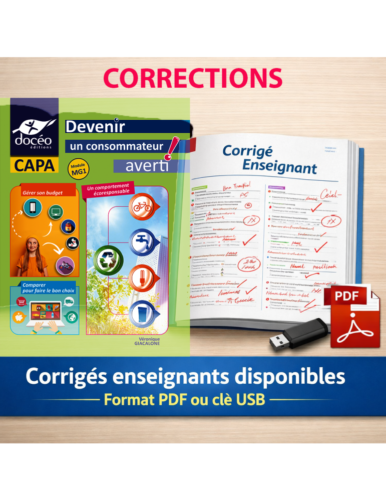 CORRECTIONS CAP DEVENIR UN CONSOMMATEUR AVERTI