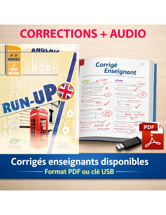 corrections+audio-Run Up-3e Agricole-3e Prépa-Métiers