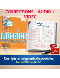 2nde Bac Pro - Anglais-Mosaics - Corrections et audio de dialogues