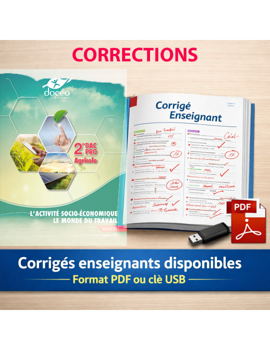 2nde Professionnelle Agricole -Corrigés -Economie