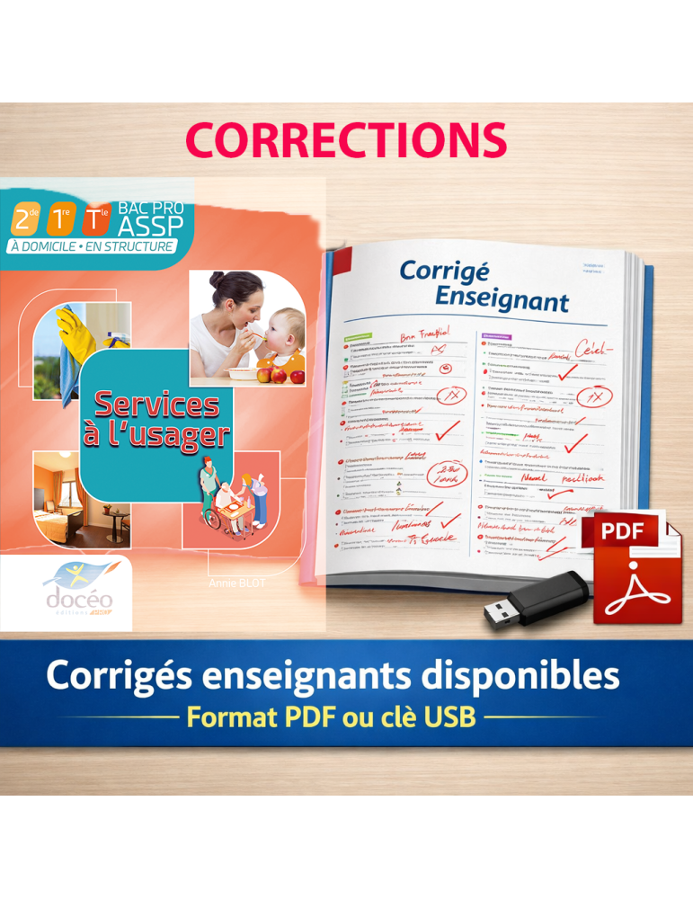 Corrections - Services à l'usager-Bac Pro Services