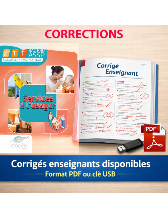Corrections - Services à l'usager-Bac Pro Services