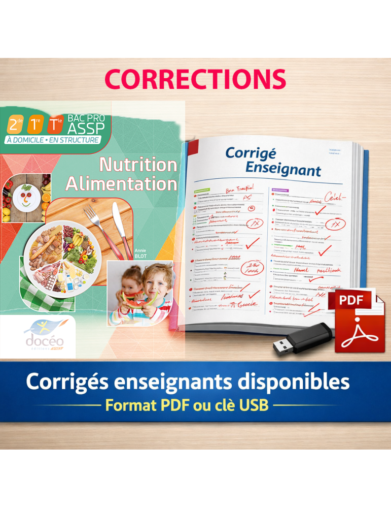 Corrections - Nutrition - Alimentation- Bac Pro Services