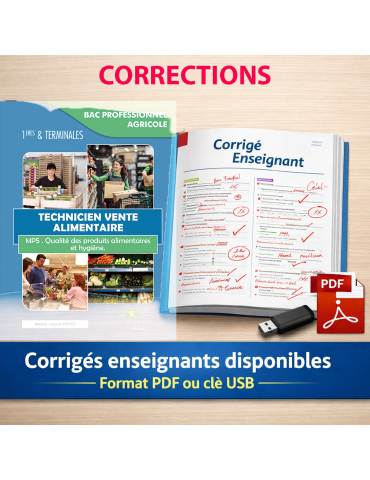 Bac Pro -Corrections - Vente alimentation