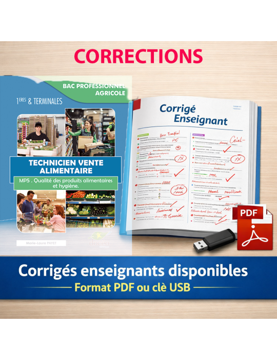 Bac Pro -Corrections - Vente alimentation