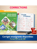 corrigés biologie écologie bac pr agricole