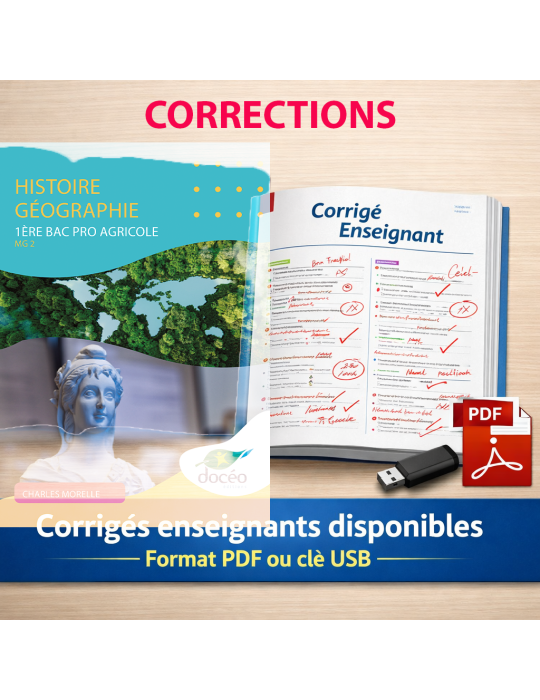 corrigés histoire géo 1er bac pro agricole