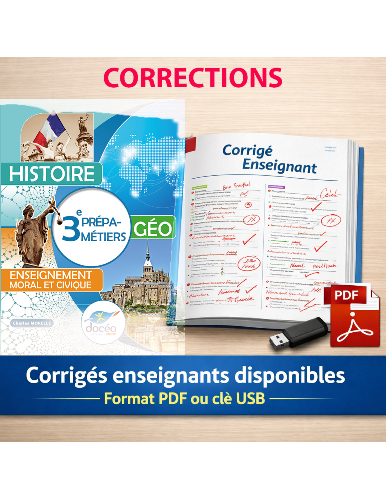 corrigés histoire géo 3e