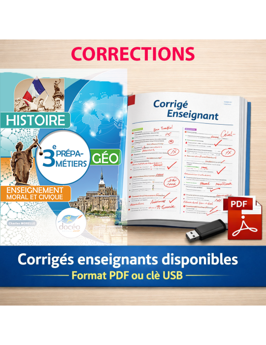 corrigés histoire géo 3e