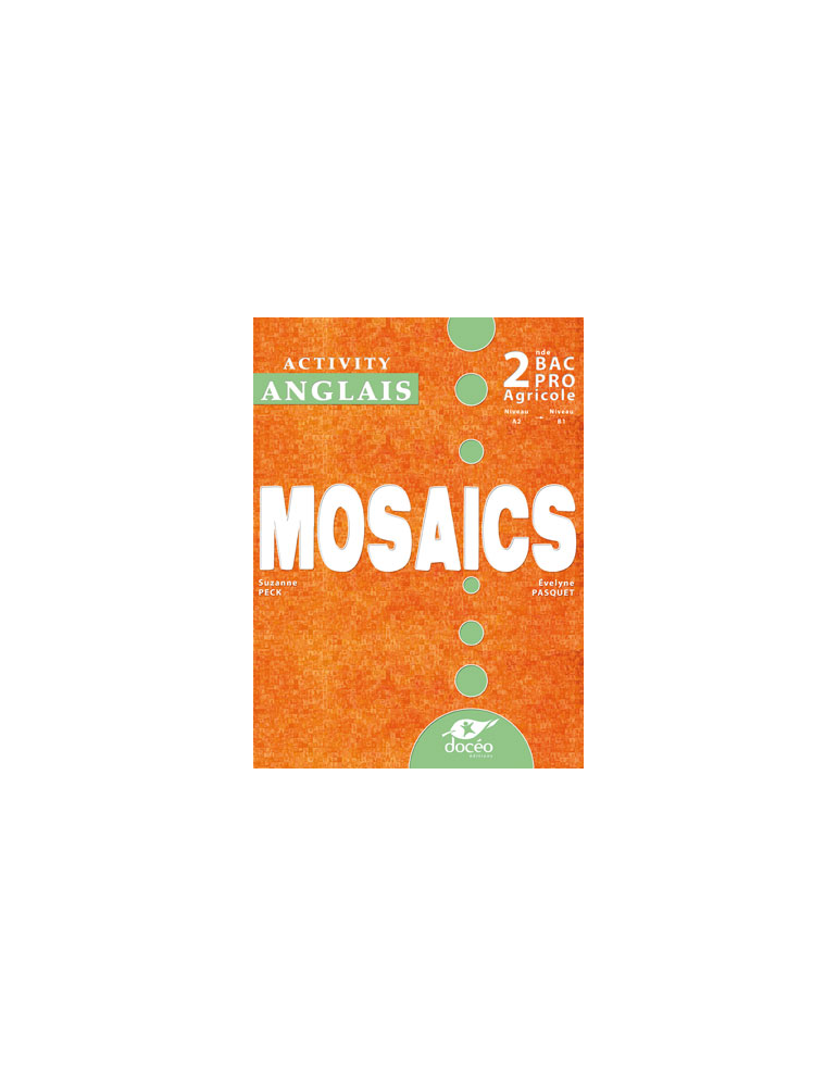 Cahier d'activités-2de Bac Pro Agricole-Anglais