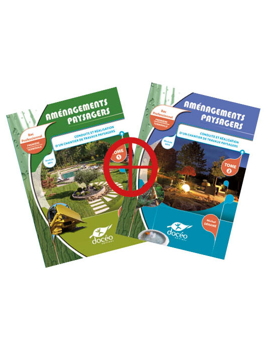 Pack Aménagements paysages 1ere Terminale Bac Pro Agricole-Conduite et réalisation de chantiers AP