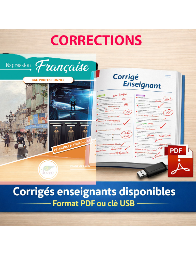 corrections Français 1ere Terminale Bac pro