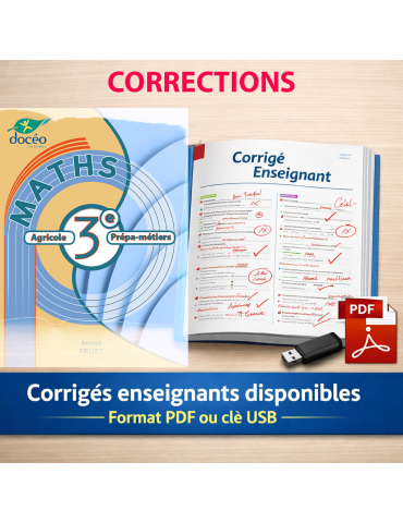 Corrections Maths 3e Prépa Métiers- 3e EA