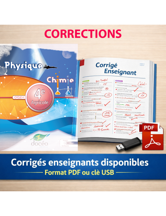 corrections-Physique-Chimie-4eme SEGPA-4eme Agricole