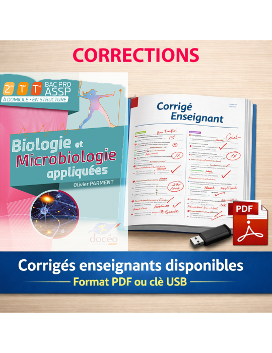 corrigés- Biologie et Microbiologie appliquées-Bac Pro Services